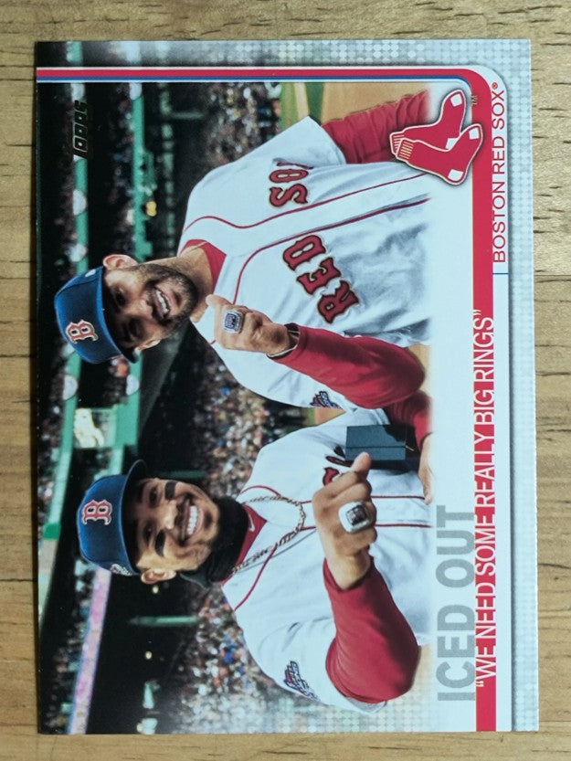 2019 Topps Update #US246 Mookie Betts/J.D. Martinez