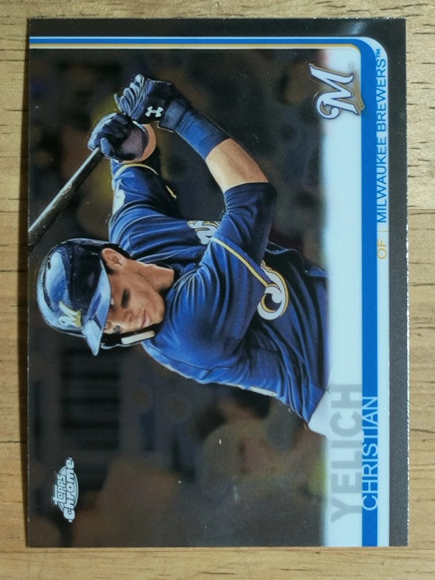 2019 Topps Chrome #16 Christian Yelich