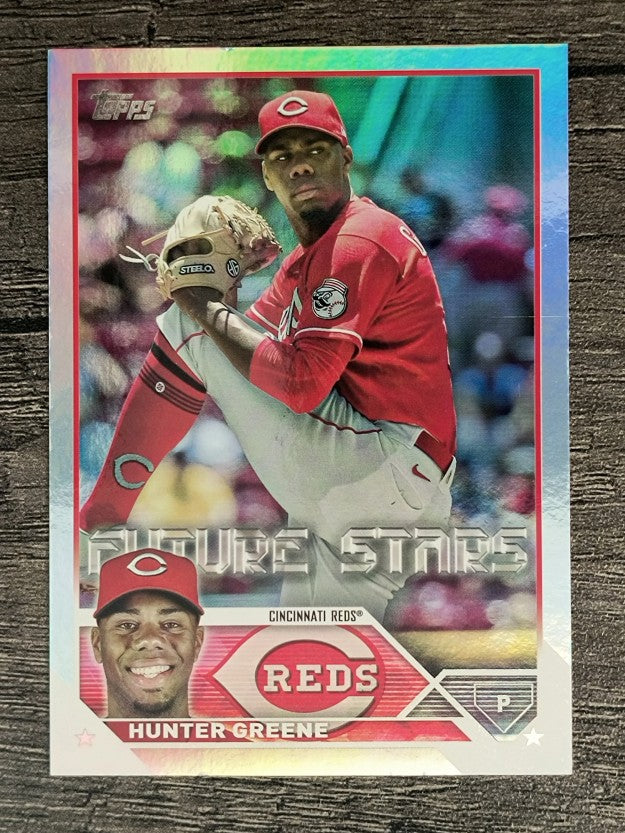2023 Topps Rainbow Foil #155 Hunter Greene
