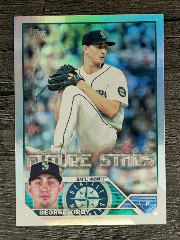 2023 Topps Rainbow Foil #195 George Kirby
