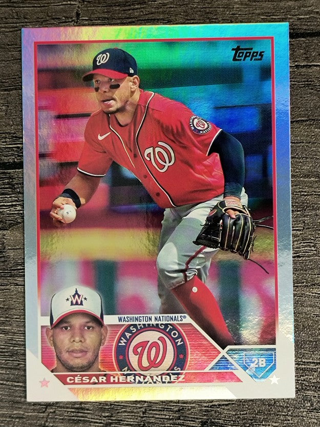 2023 Topps Rainbow Foil #244 Cesar Hernandez
