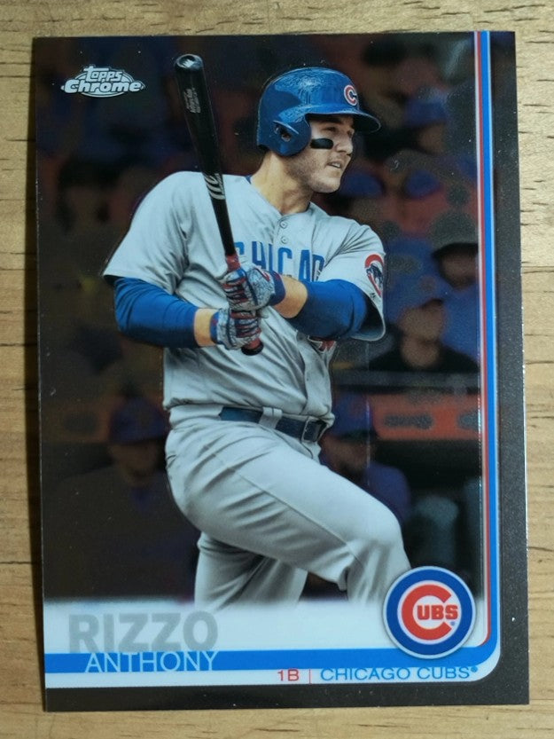2019 Topps Chrome #130 Anthony Rizzo