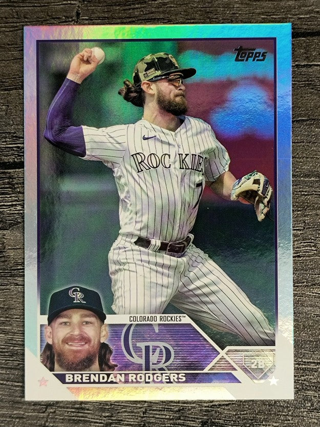 2023 Topps Rainbow Foil #287 Brendan Rodgers