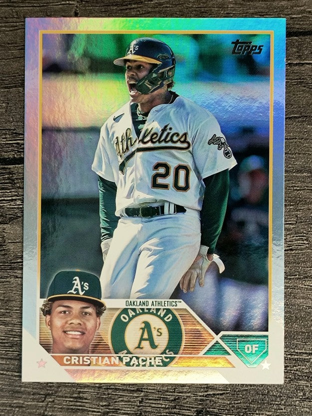 2023 Topps Rainbow Foil #296 Cristian Pache