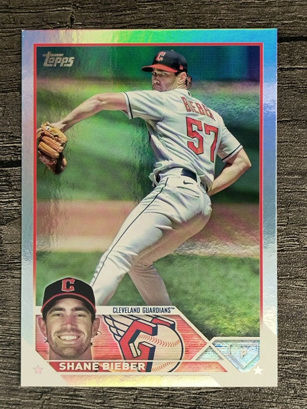 2023 Topps Rainbow Foil #298 Shane Bieber