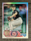 2023 Topps Rainbow Foil #320 Cade Cavalli