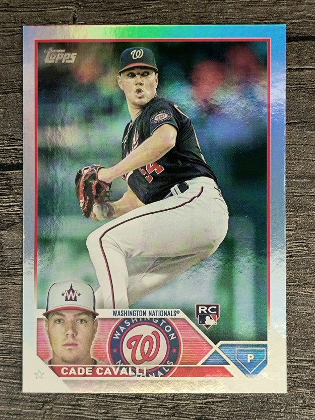 2023 Topps Rainbow Foil #320 Cade Cavalli