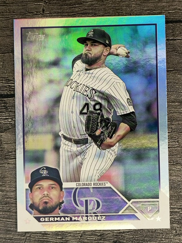 2023 Topps Rainbow Foil #325 German Marquez