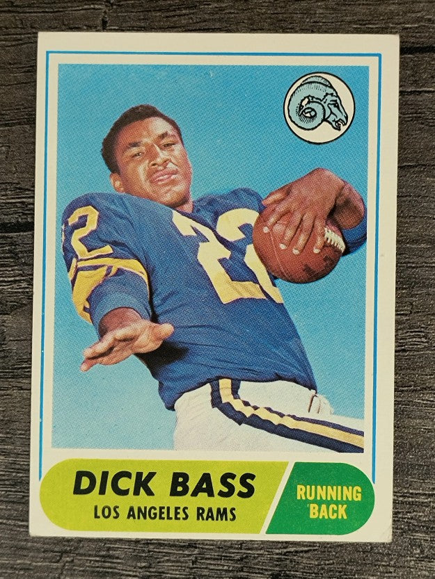 1968 Topps #2 Dick Bass (EX)