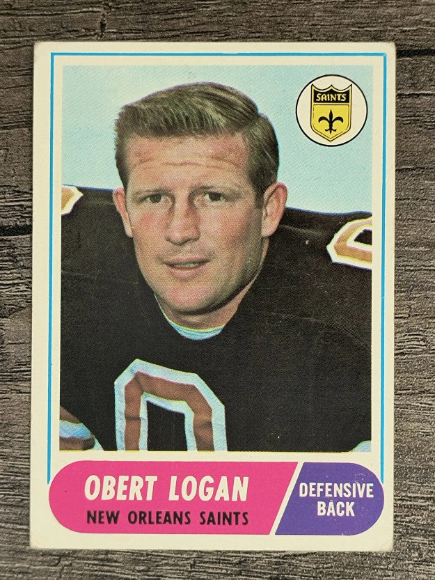 1968 Topps #4 Obert Logan (VG)