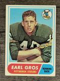 1968 Topps #7 Earl Gros (VGEX)