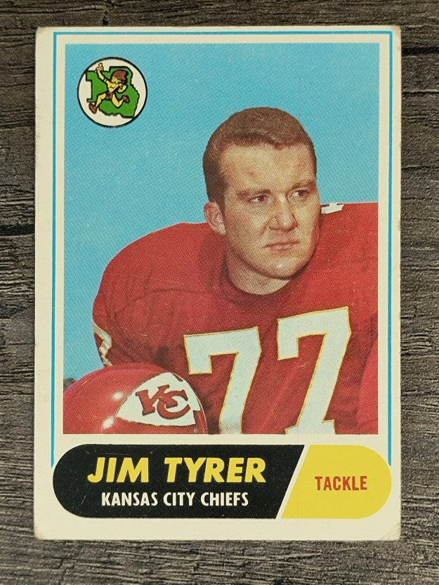 1968 Topps #15 Jim Tyrer (VG)
