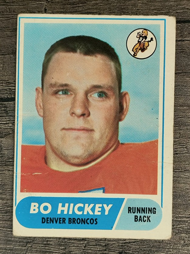 1968 Topps #17 Bo Hickey RC (POOR)