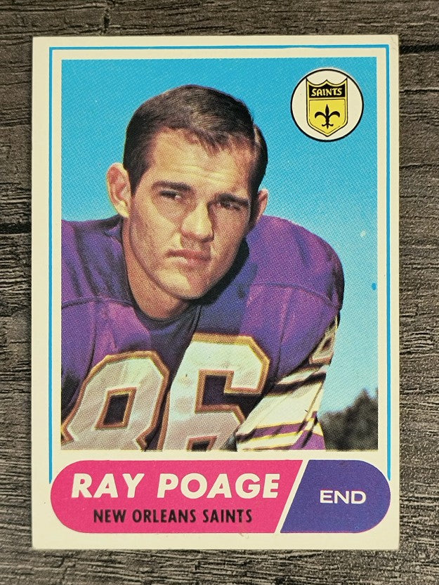 1968 Topps #30 Ray Poage (EX)