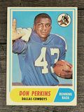 1968 Topps #50 Don Perkins (VGEX)