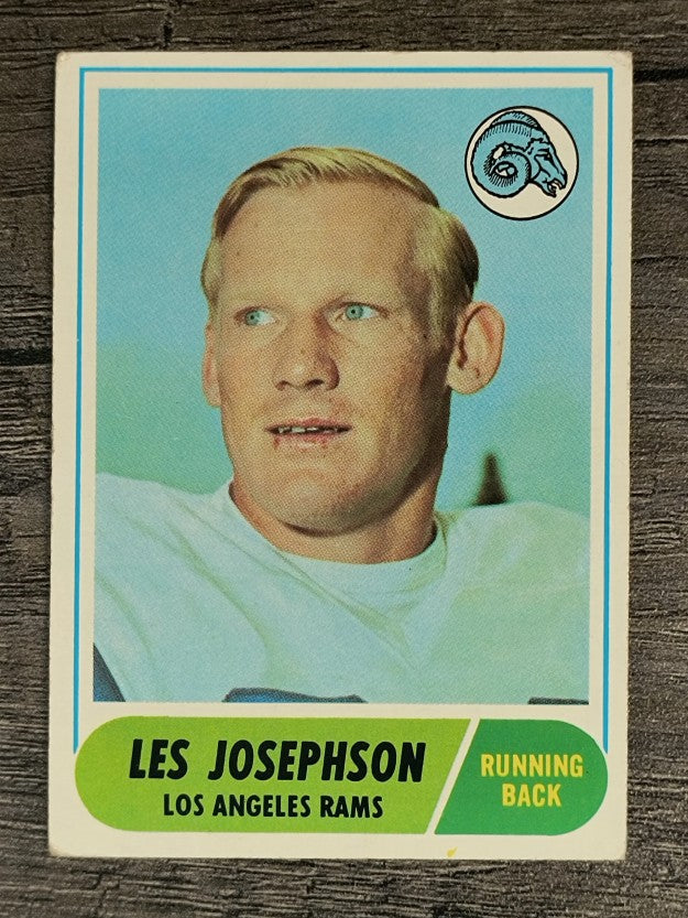 1968 Topps #53 Les Josephson RC (VGEX)