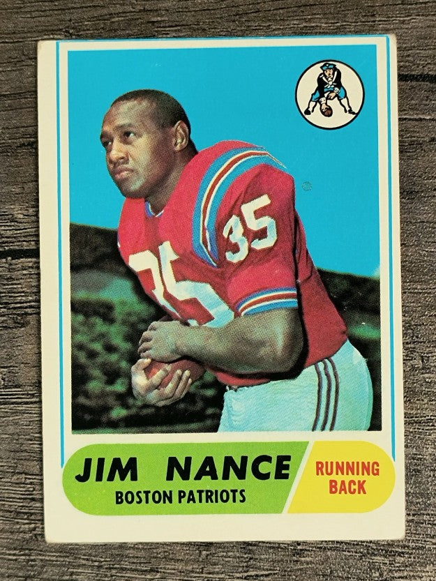 1968 Topps #72 Jim Nance RC (VG)
