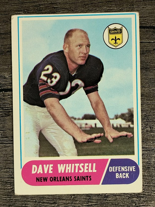 1968 Topps #82 Dave Whitsell (VG)