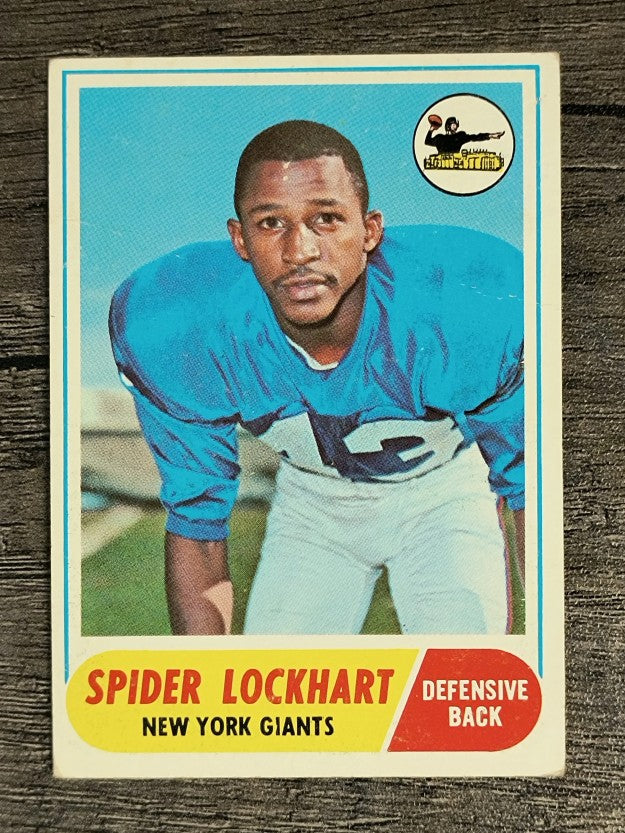 1968 Topps #83 Spider Lockhart (VG)