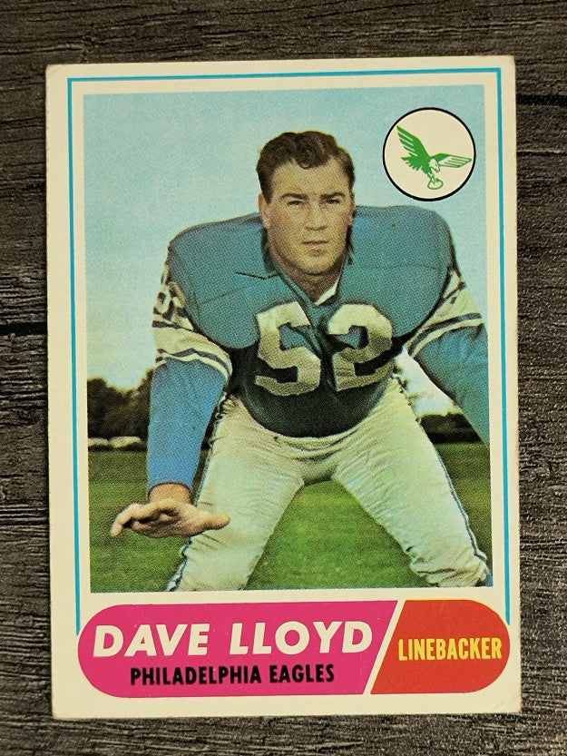1968 Topps #84 Dave Lloyd (VGEX)