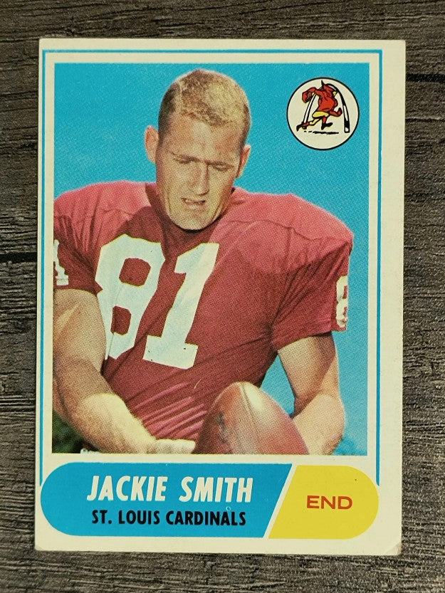 1968 Topps #86 Jackie Smith (VGEX)