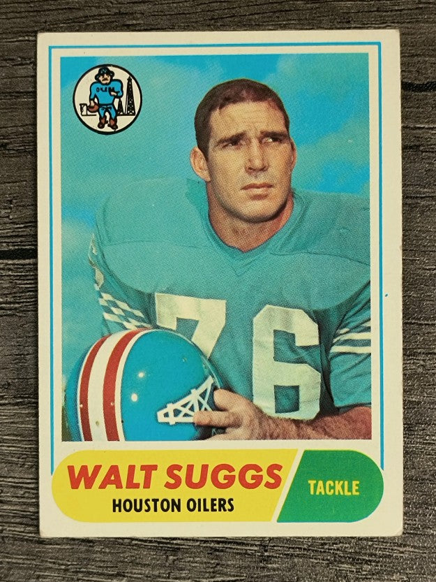 1968 Topps #94 Walt Suggs (VGEX)