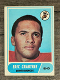 1968 Topps #95 Eric Crabtree RC (VGEX)