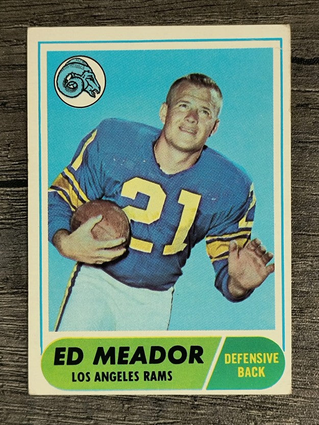 1968 Topps #106 Ed Meador (VG)