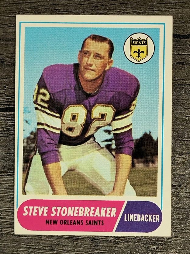 1968 Topps #108 Steve Stonebreaker RC (EX)
