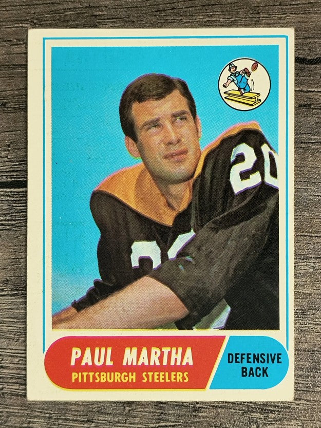 1968 Topps #111 Paul Martha RC (VGEX)