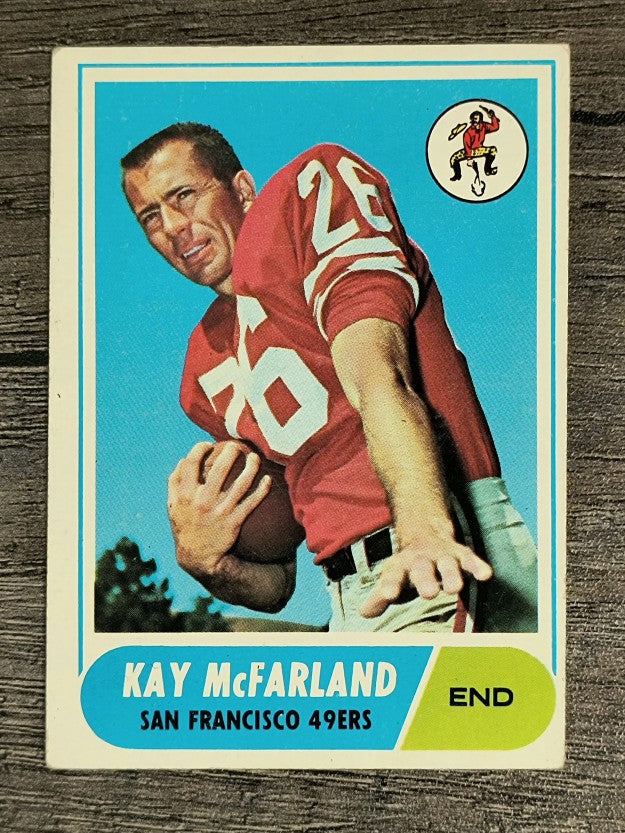 1968 Topps #113 Kay McFarland RC (VGEX)