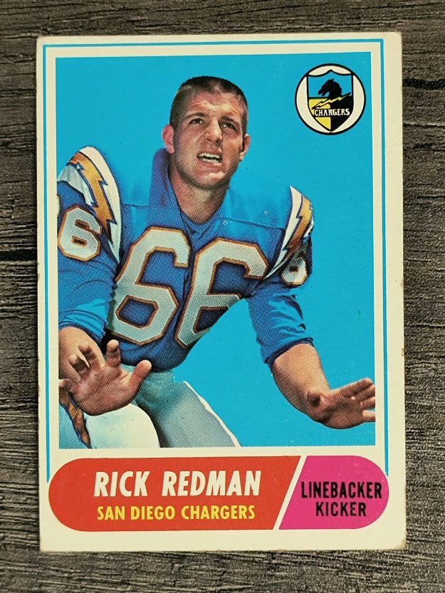 1968 Topps #115 Rick Redman (VG)
