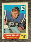1968 Topps #126 Ordell Braase (GOOD)