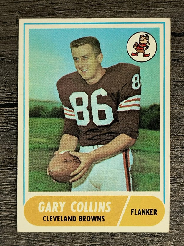 1968 Topps #128 Gary Collins (VGEX)