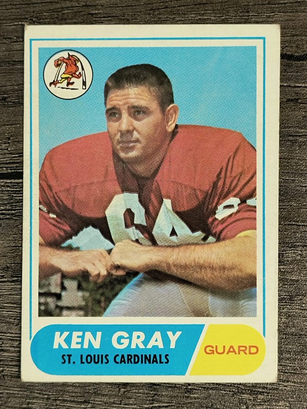 1968 Topps #138 Ken Gray (VGEX)