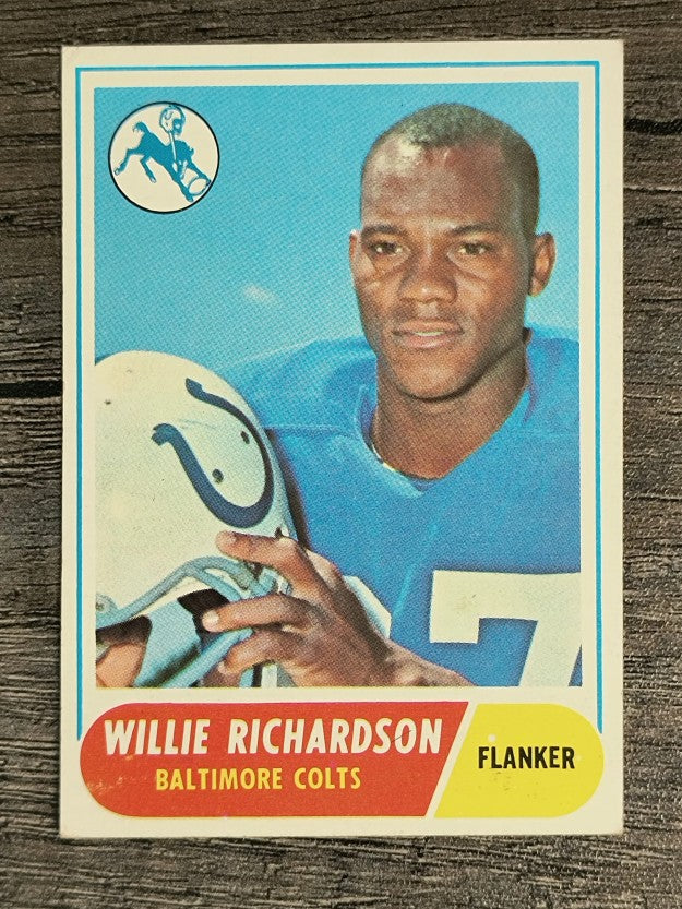 1968 Topps #152 Willie Richardson RC (EX)