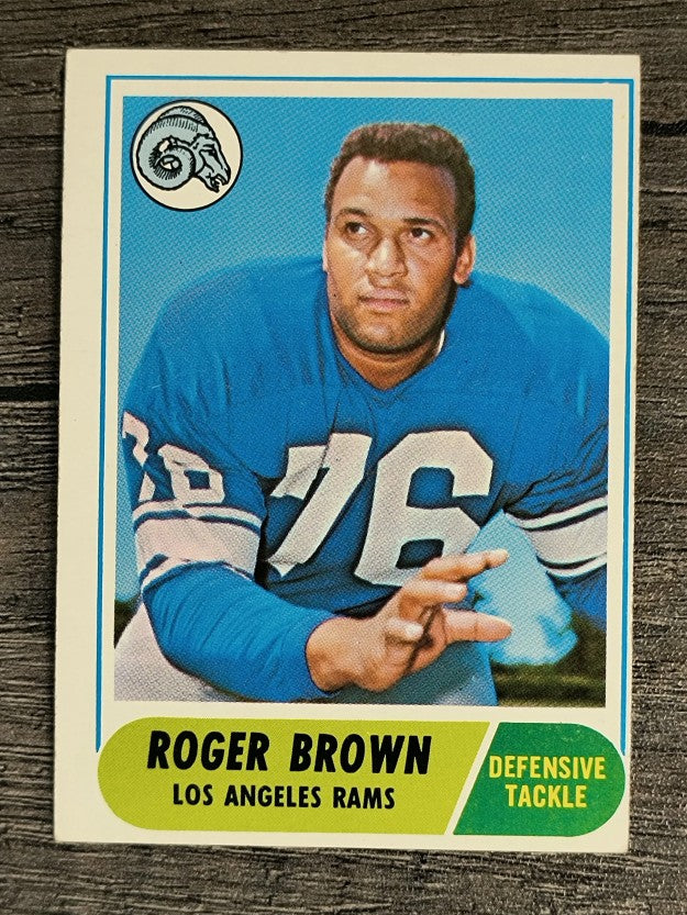1968 Topps #158 Roger Brown (EX)