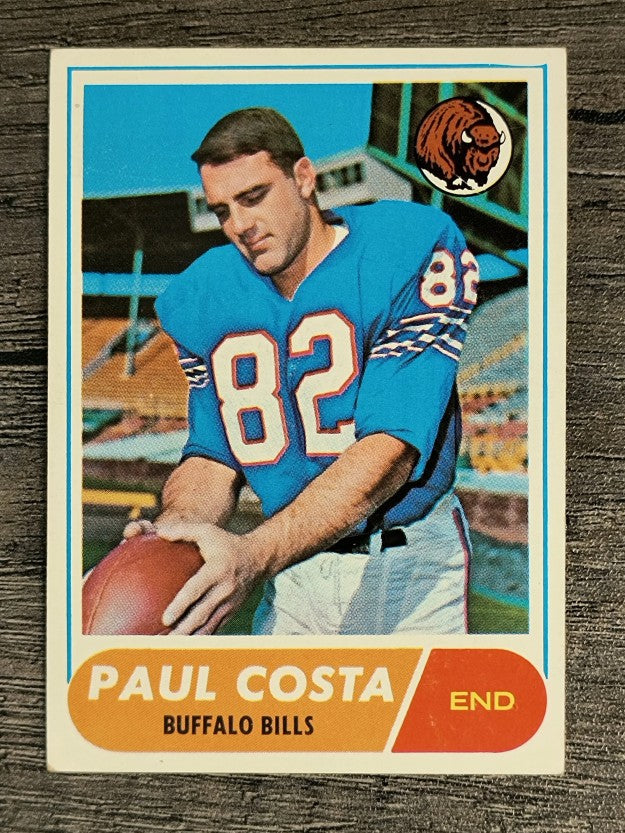 1968 Topps #175 Paul Costa RC (VG)