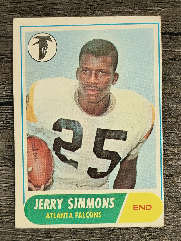 1968 Topps #177 Jerry Simmons RC (GOOD)
