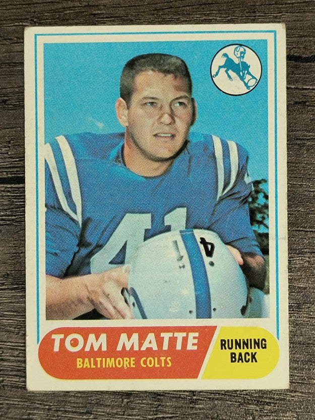 1968 Topps #178 Tom Matte (VG)