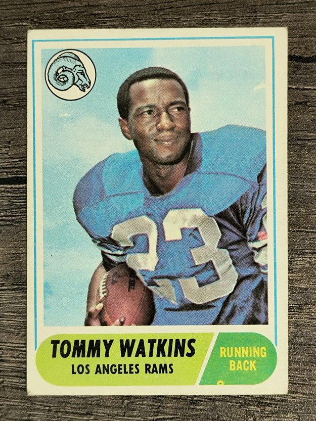 1968 Topps #182 Tom Watkins (VG)