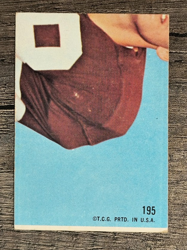 1968 Topps #195 Al Atkinson RC (GOOD)