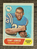 1968 Topps #204 Tony Lorick (GOOD)
