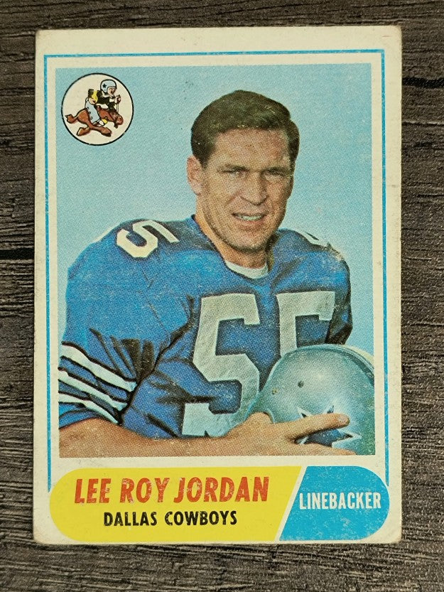 1968 Topps #207 Lee Roy Jordan (GOOD)