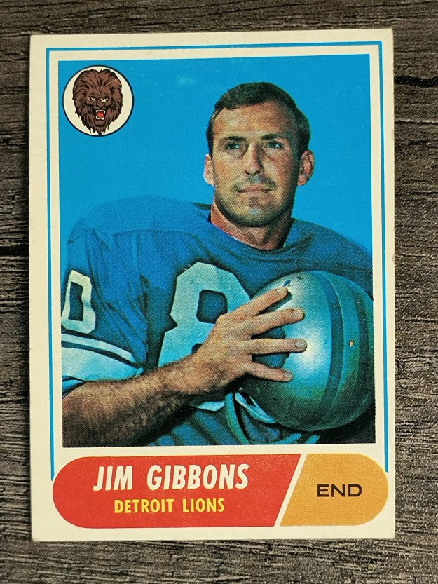 1968 Topps #208 Jim Gibbons (EX)