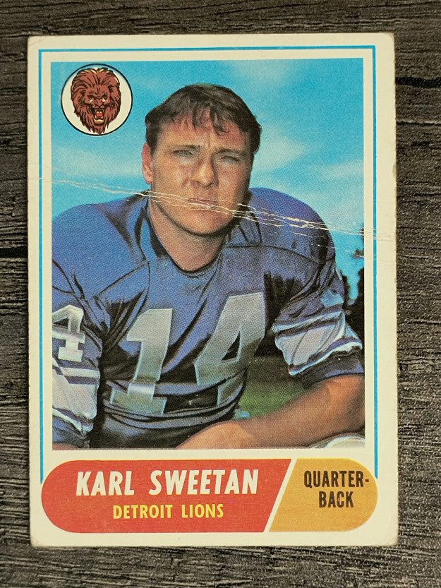 1968 Topps #217 Karl Sweetan (GOOD)