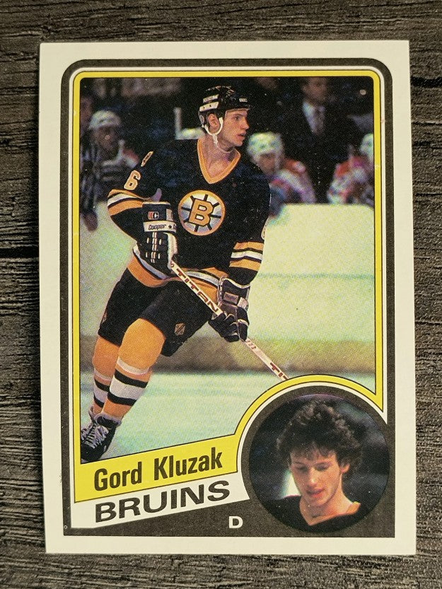1984-85 Topps #5 Gord Kluzak SP