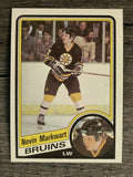 1984-85 Topps #7 Nevin Markwart RC