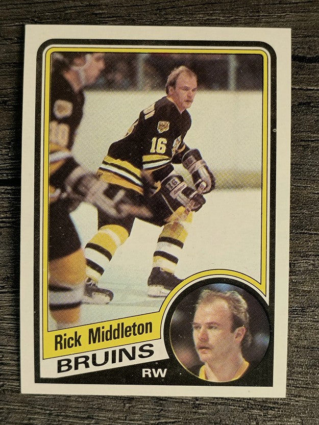 1984-85 Topps #8 Rick Middleton