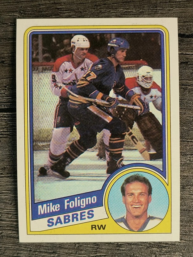 1984-85 Topps #16 Mike Foligno